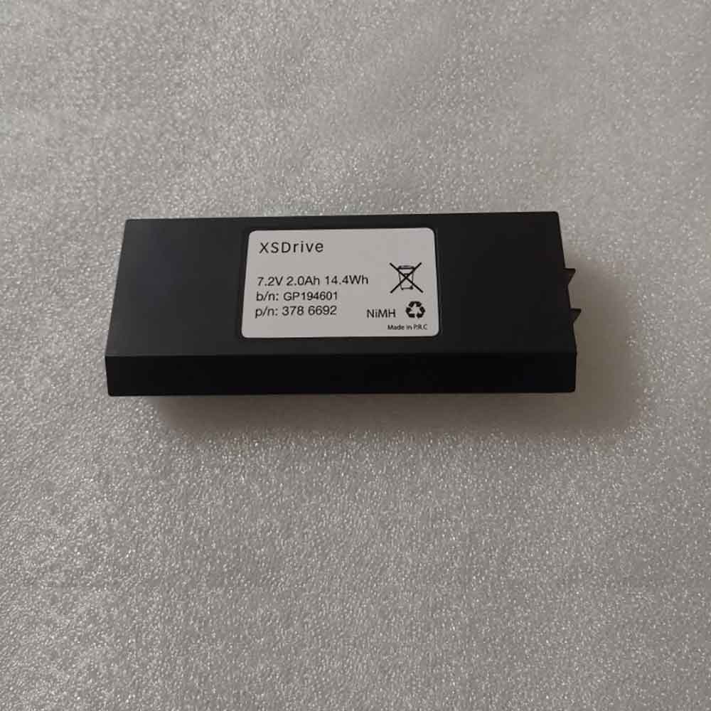 7.2V 2.0Ah 14.4Wh XSDrive Power Tool Battery for HIAB XSDrive GP194601 3786692