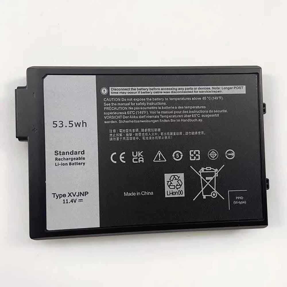 11.4V 53.5WH(3 Cell) XVJNP Laptop Battery for Dell Latitude 5430 7330