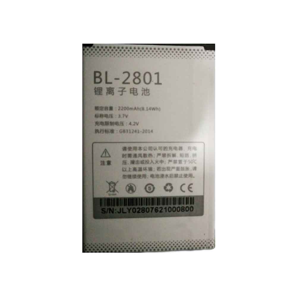 3.7V 2200mAh BL-2801 Smartphone Battery for Doov X1