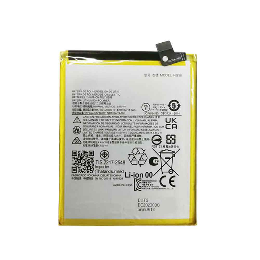 3.87V 5000mAh NG50 Smartphone Battery for Motorola moto G71