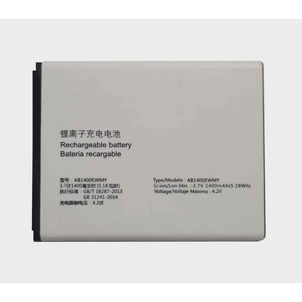 3.7V 1400mAh AB1400EWMT Smartphone Battery for Philips E171L