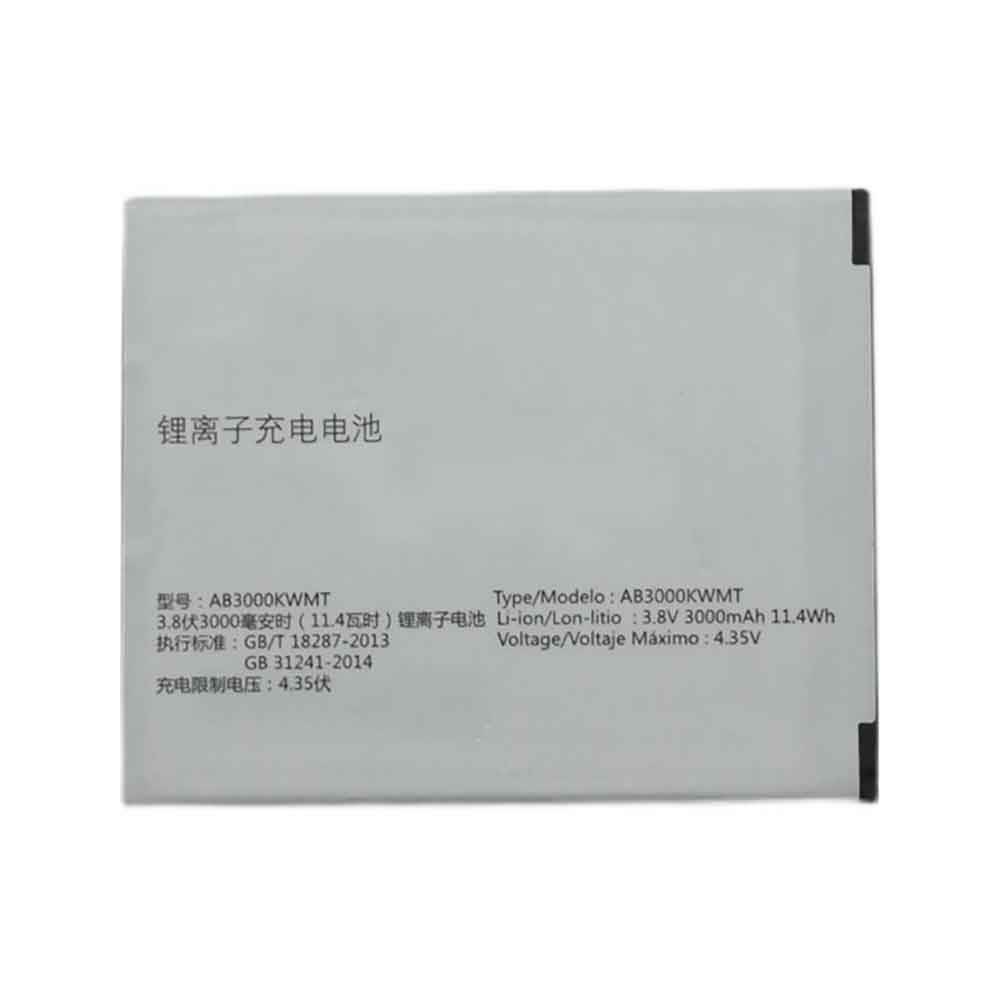 3.8V 3000mAh AB3000KWMT Smartphone Battery for Philips Xenium S327 CTS327