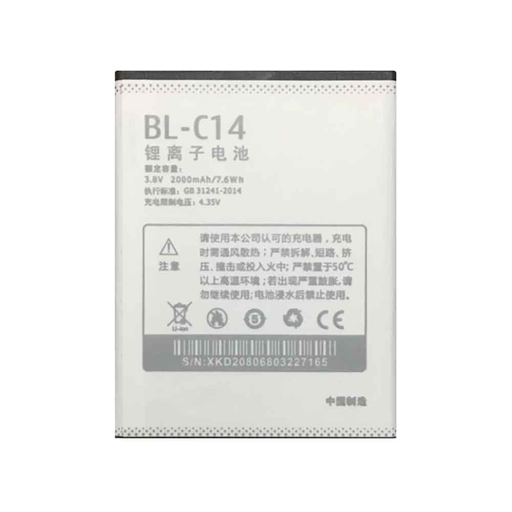 3.8V 2000mAh BL-C14 Smartphone Battery for Doov M2 V3 M2C
