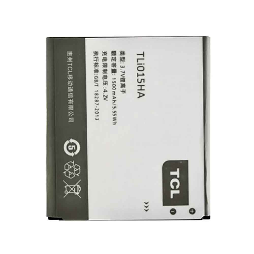 3.7V 1500mAh TLi015HA Smartphone Battery for TCL J636D J636D+