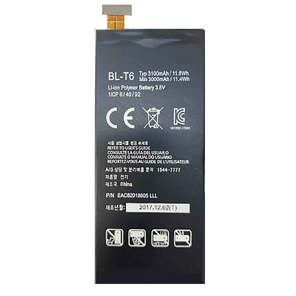 3.8V 3100mAh BL-T6 Smartphone Battery for LG F220 F220S F220K F220L
