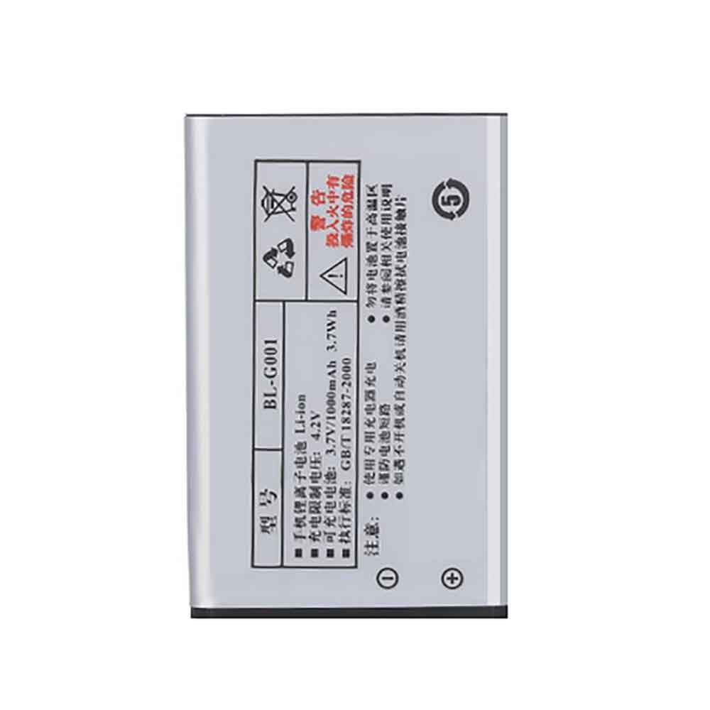 3.7V 1000mAh BL-G001 Smartphone Battery for Gionee V170 C100 TD106