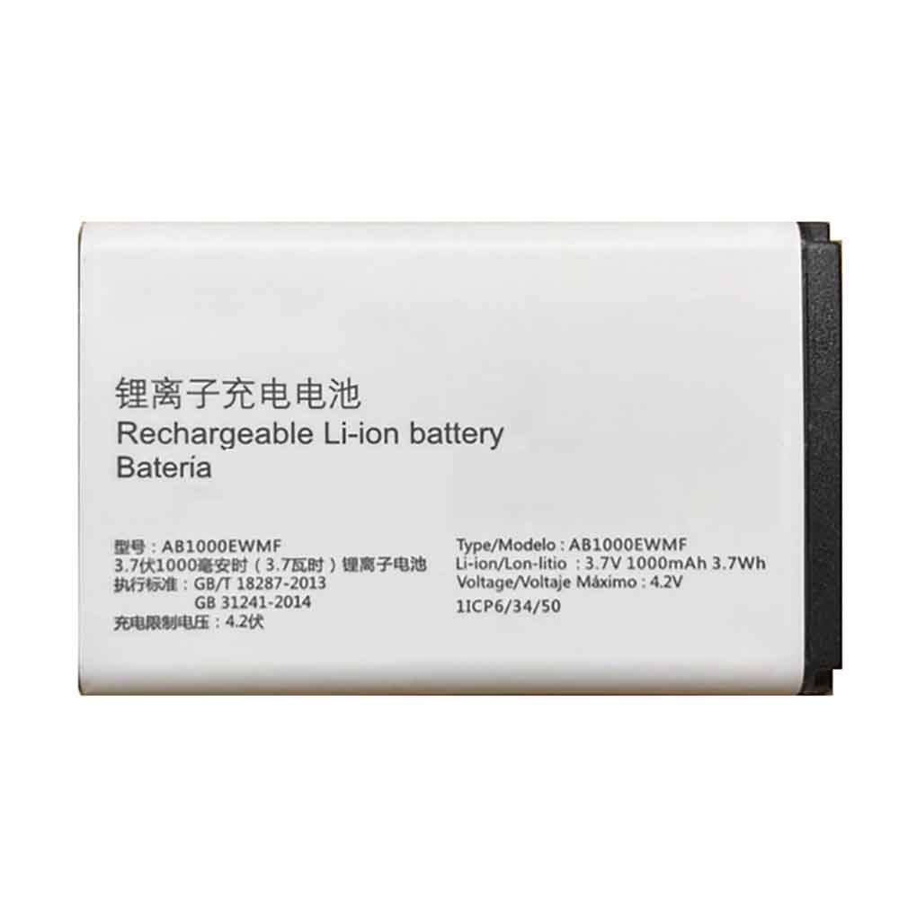 3.7V 1000mAh AB1000EWMF Smartphone Battery for Philips Xenium E109 E109C E209