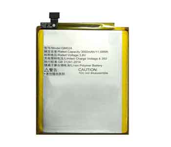 3.8V 3050mAh GM02A Smartphone Battery for Gome U1
