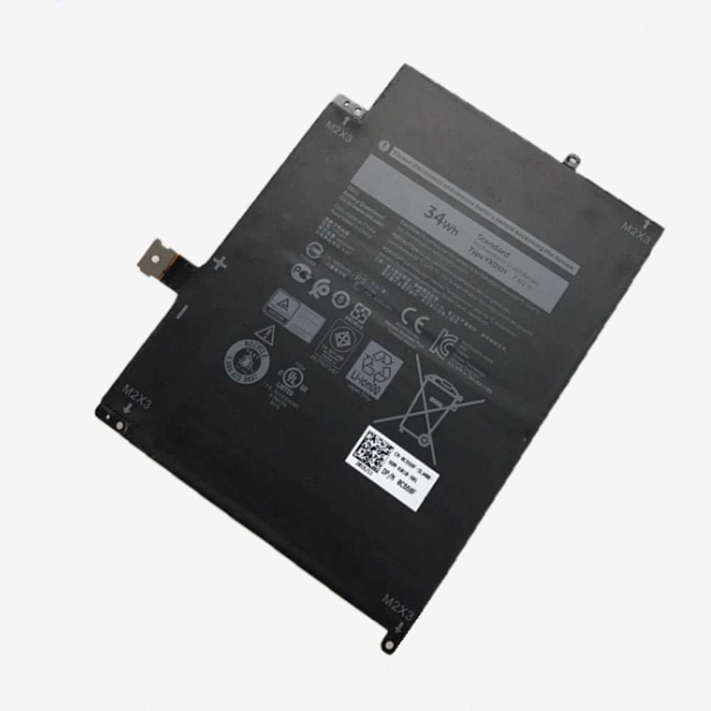 7.6V 34Wh Dell Latitude 7285 Series Replacement Battery