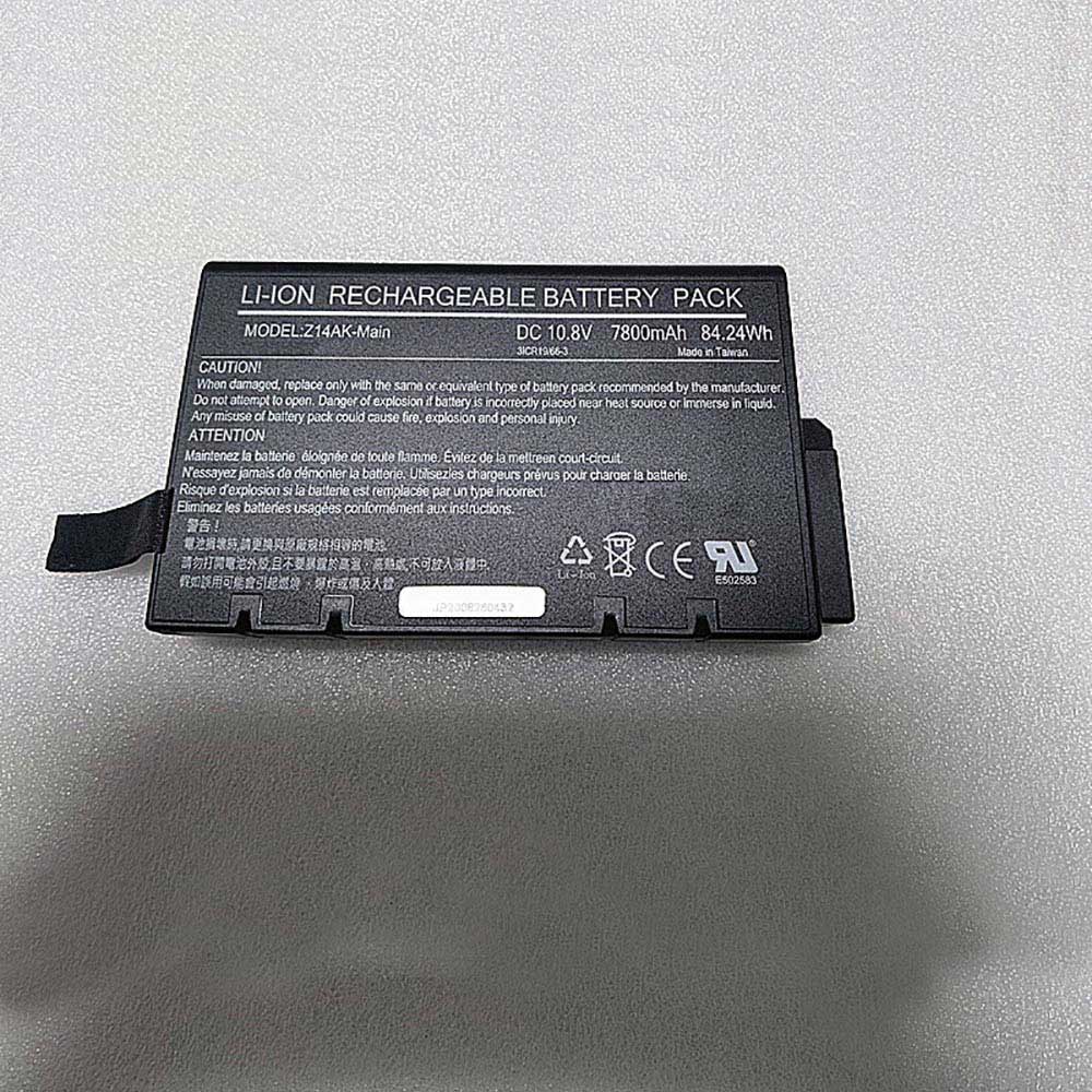 10.8V 7800mAh Z14AK-Main Laptop Battery for Durabook Z14AK-Main