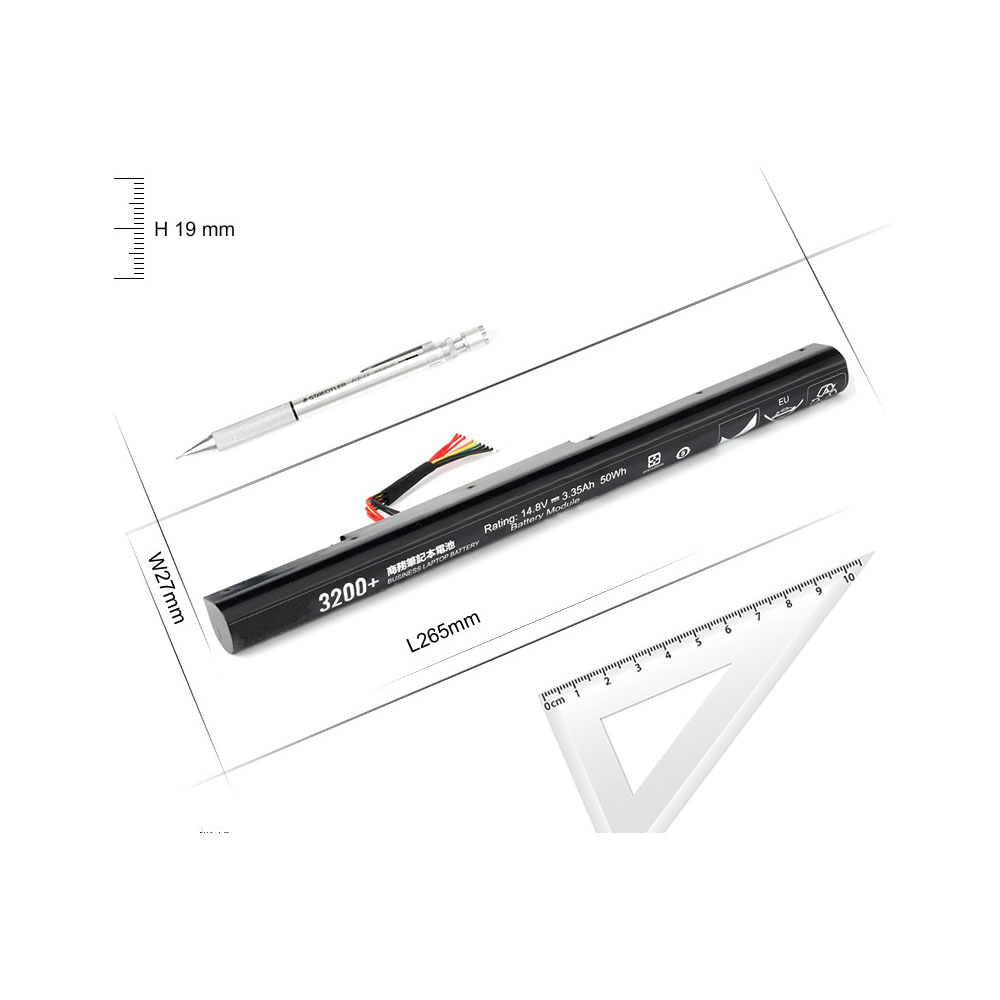 14.4V 3350mAh L12L4K01 Laptop Battery for Lenovo IdeaPad Z400A Z410 Z400 P400