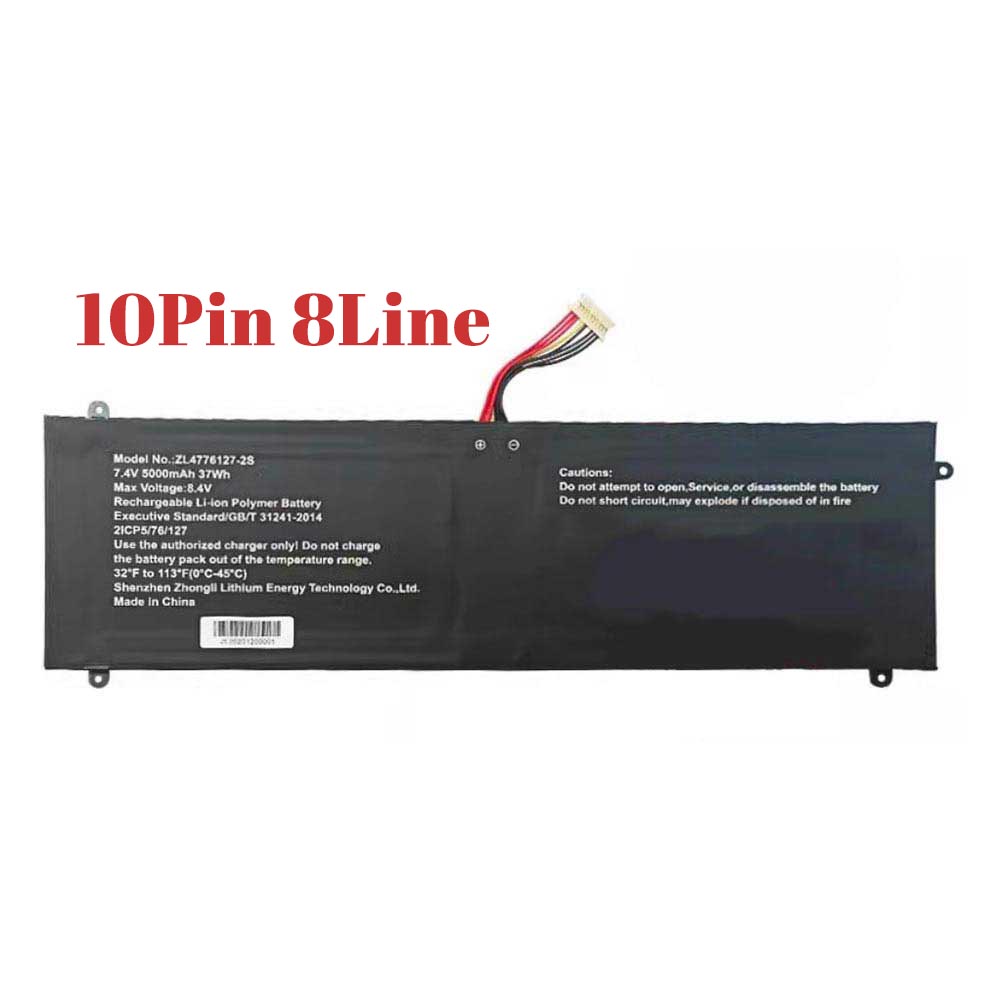 7.4V 5000mAh ZL4776127-2S Laptop Battery for Axioo Mybook 14 PN1305P