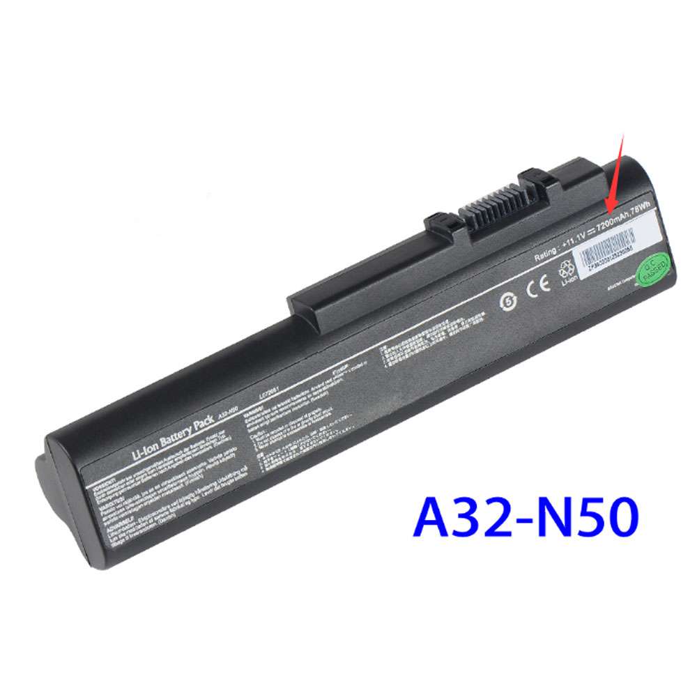 ASUS N50TP N50TR N50V N50VA N50VC N50VF N50VG battery