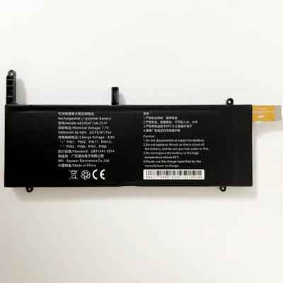 7.7V 5000mAh AEC4547154-2S1P Laptop Battery for GPD Pocket 3