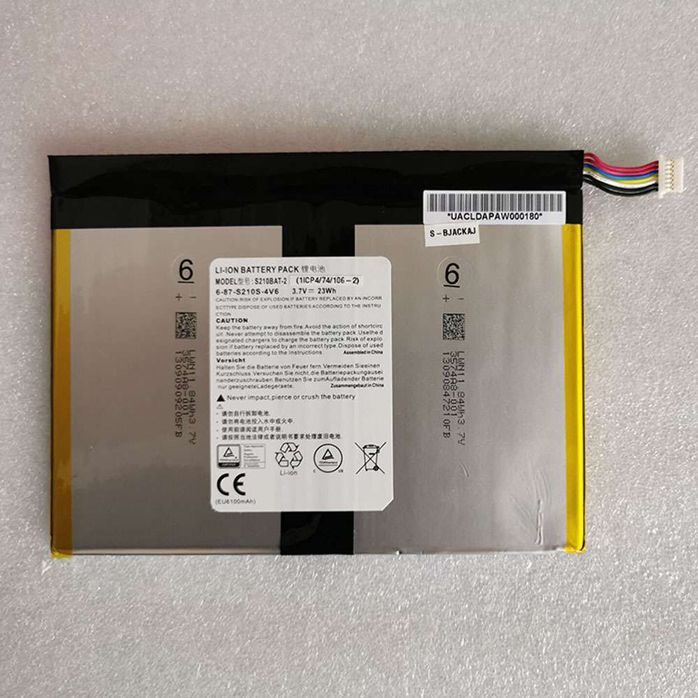 Clevo S210BAT-2 6-87-S210S-4V61 S210S battery
