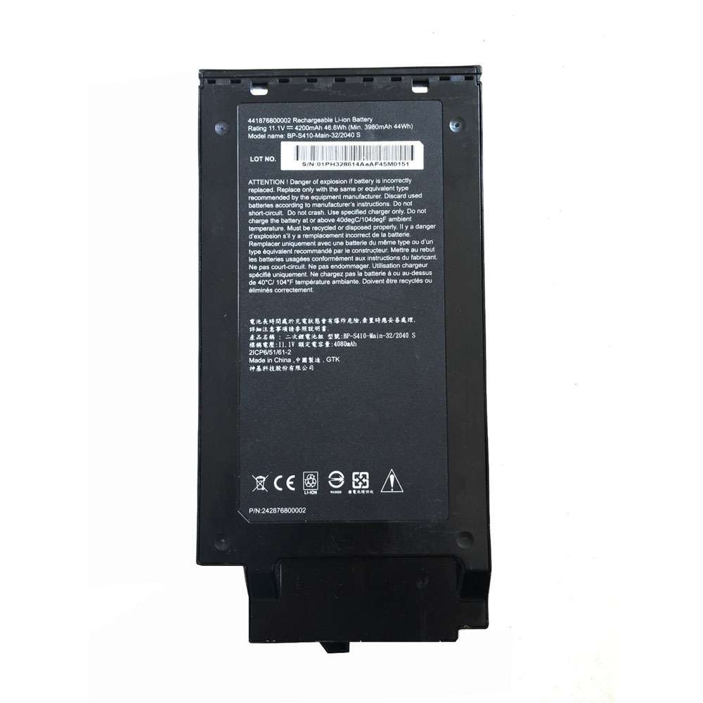 11.1V 4200mAh GETAC s410 Replacement Battery