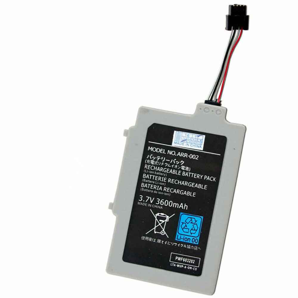 3.7V 3600mAh Nintendo Wii U Gamepad Replacement Battery
